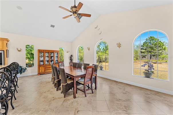 Dining room, Interior