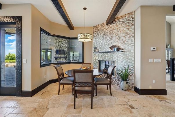 Dining room, Interior, Pendant Lights