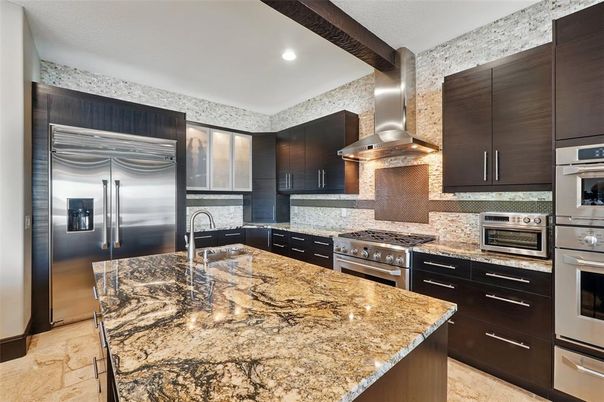 Interior, Kitchen, Recessed Lighting, Stainless Steel Appliances