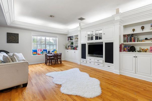 Dining room, Interior, Wood Texture Flooring