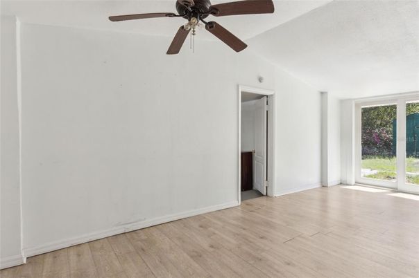 Empty room, Interior, Wood Texture Flooring