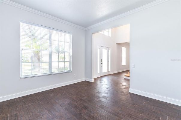 Empty room, Interior, Wood Texture Flooring