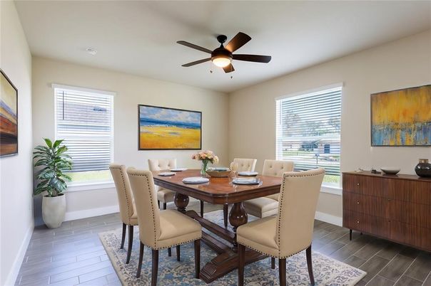 Dining room, Interior, Wood Texture Flooring
