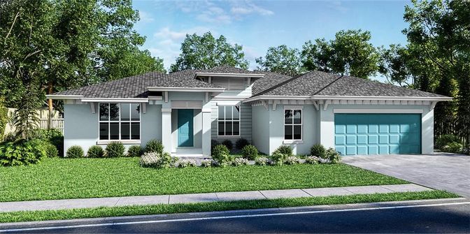 Attached, Exterior, Facade, Modern