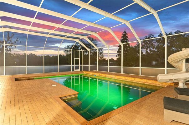 Glass Ceilings, Interior, Pool, Sun Room
