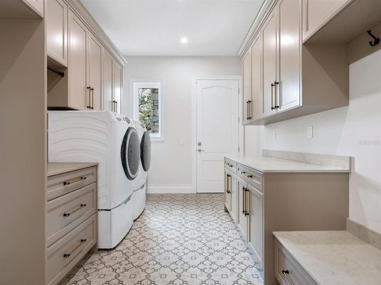 Interior, Recessed Lighting, Washer