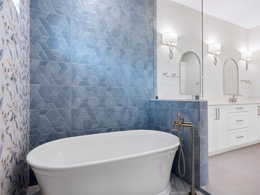 Bathroom, Dual Sink Vanities, Free Standing Baths, Interior