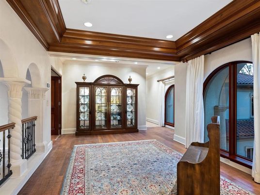 Fireplace, Interior, Recessed Lighting, Wood Texture Flooring
