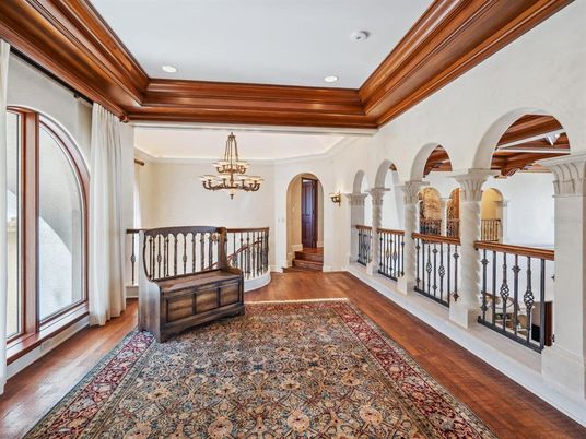 Chandelier, Interior, Recessed Lighting, Wood Texture Flooring