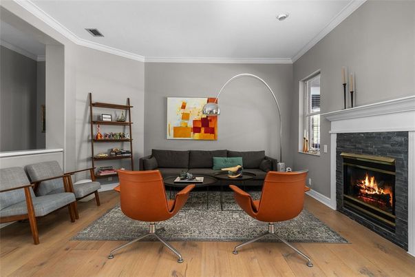 Fireplace, Interior, Living room, Wood Texture Flooring
