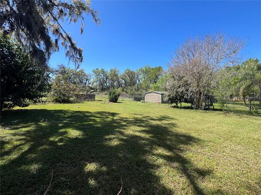 Backyard, Detached Garage, Exterior
