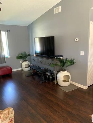 Fitness Equipment, Interior, Wood Texture Flooring