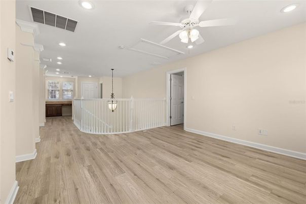 Interior, Pendant Lights, Recessed Lighting, Wood Texture Flooring