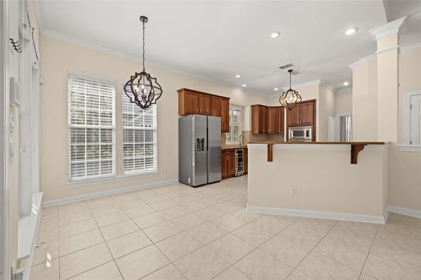 Chandelier, Interior, Kitchen, Pendant Lights, Recessed Lighting