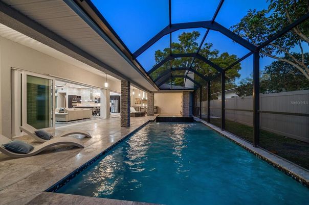 Glass Ceilings, Interior, Pool, Sun Room