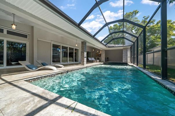 Glass Ceilings, Interior, Pool, Sun Room