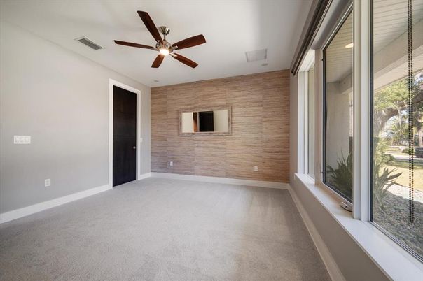 Empty room, Interior, Wooden Walls