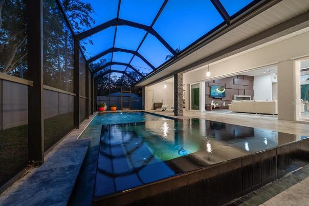 Glass Ceilings, Interior, Pool, Sun Room