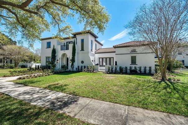 Backyard, Exterior, Facade, Spanish Mediterranean