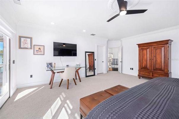 Home Office, Interior, Recessed Lighting