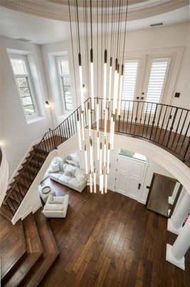 Interior, Pendant Lights, Wood Texture Flooring