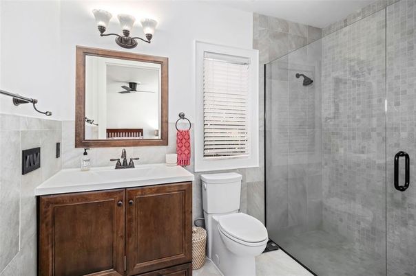 Bathroom, Glass Shower, Interior