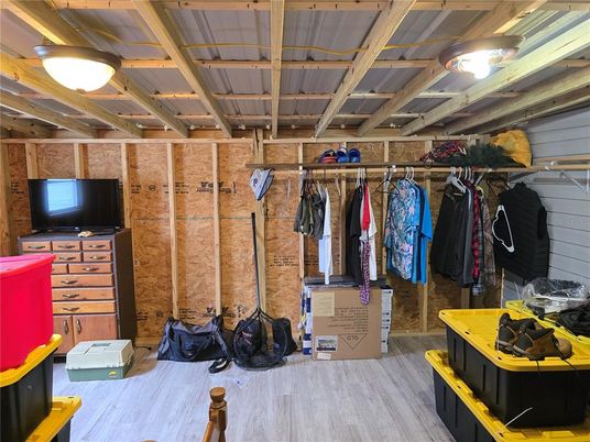 Interior, Walk-in Closets, Wood Texture Flooring