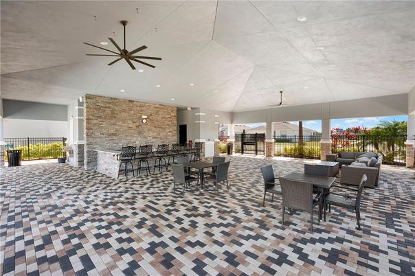 Dining room, Interior, Recessed Lighting, Stone Walls