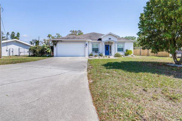 Attached, Backyard, Detached Garage, Exterior, Facade, Ranch