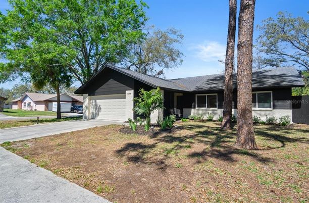 Attached, Backyard, Exterior, Facade, Ranch