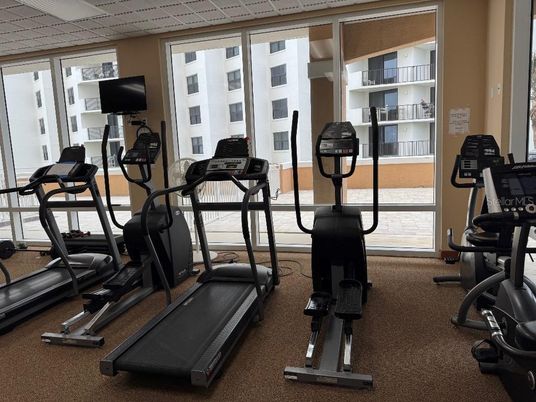 Fitness Equipment, Gym, Interior