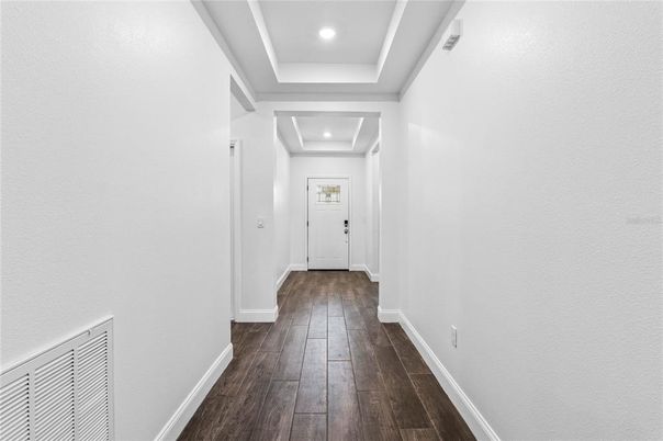 Interior, Recessed Lighting, Wood Texture Flooring