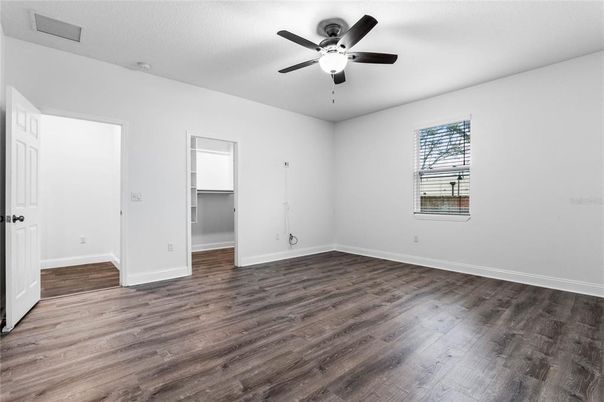 Empty room, Interior, Wood Texture Flooring