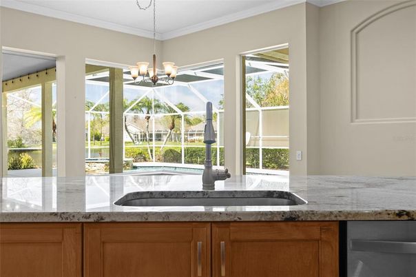 Chandelier, Glass Ceilings, Interior, Sun Room