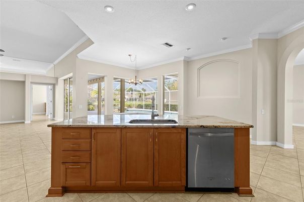 Interior, Kitchen, Pendant Lights, Recessed Lighting