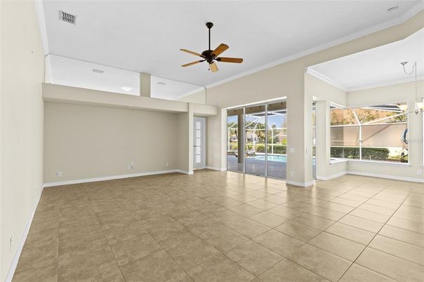 Empty room, Interior