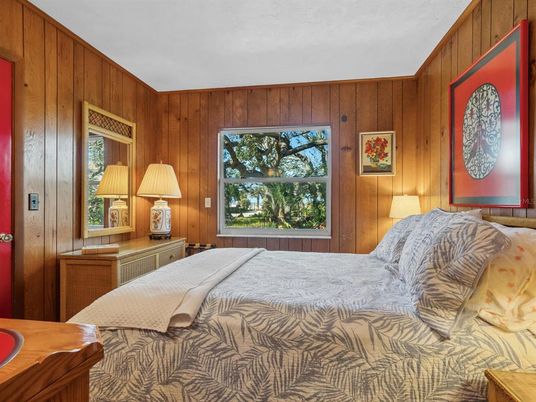 Bedroom, Interior, Wooden Walls