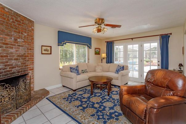 Fireplace, Interior, Living room, Stone Walls