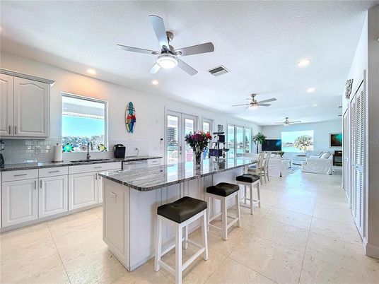 Interior, Kitchen, Living room, Recessed Lighting