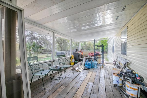 Interior, Sun Room, Wood Texture Flooring
