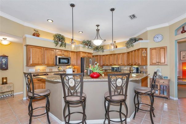 Interior, Kitchen, Pendant Lights, Recessed Lighting