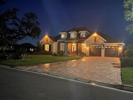 Attached, Exterior, Facade, Brick Traditional
