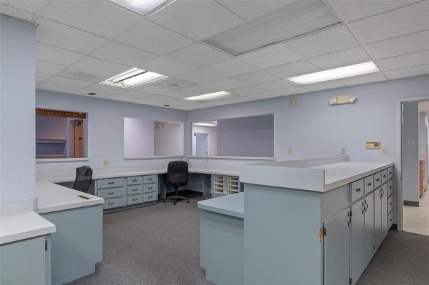 Home Office, Interior, Recessed Lighting