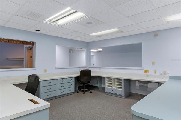 Home Office, Interior, Recessed Lighting