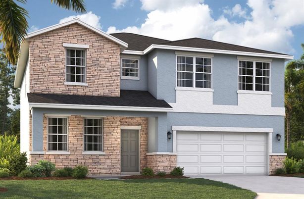 Attached, Exterior, Facade, Split Level