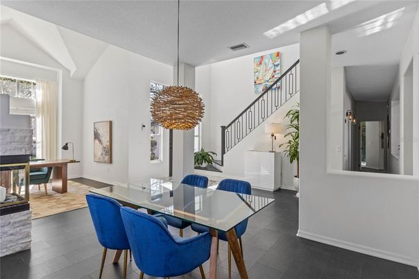 Chandelier, Dining room, Interior, Pendant Lights