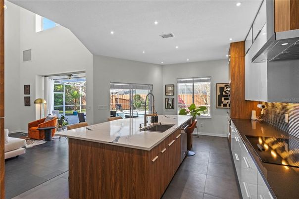 Interior, Kitchen, Recessed Lighting