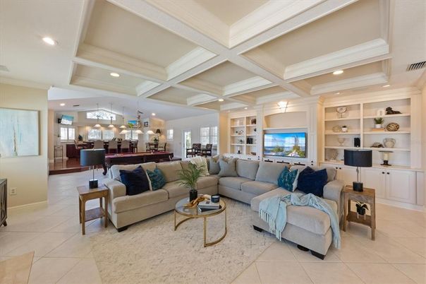 Billiard Table, Interior, Kitchen, Living room, Pendant Lights, Recessed Lighting