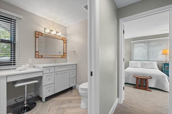 Bathroom, Bedroom, Interior, Wood Texture Flooring