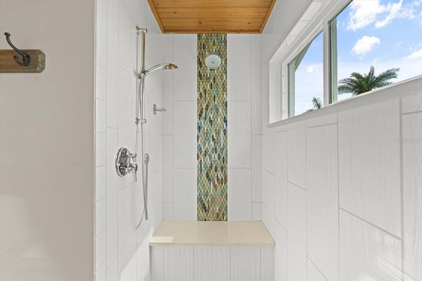 Bathroom, Interior, Wooden Ceilings